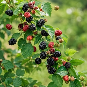 Prime-Ark Freedom Blackberry (1) Thornless Starter Plug Rubus 'Prime-Ark Freedom'