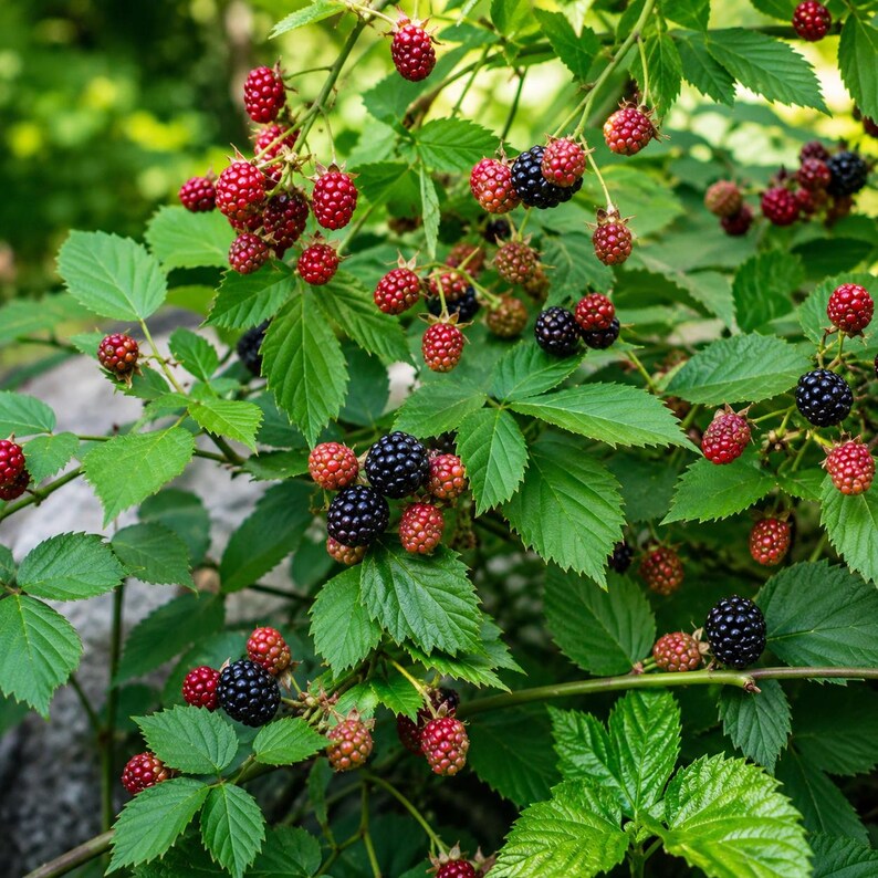 Prime-Ark Freedom Blackberry (1) Thornless Starter Plug Rubus 'Prime-Ark Freedom'