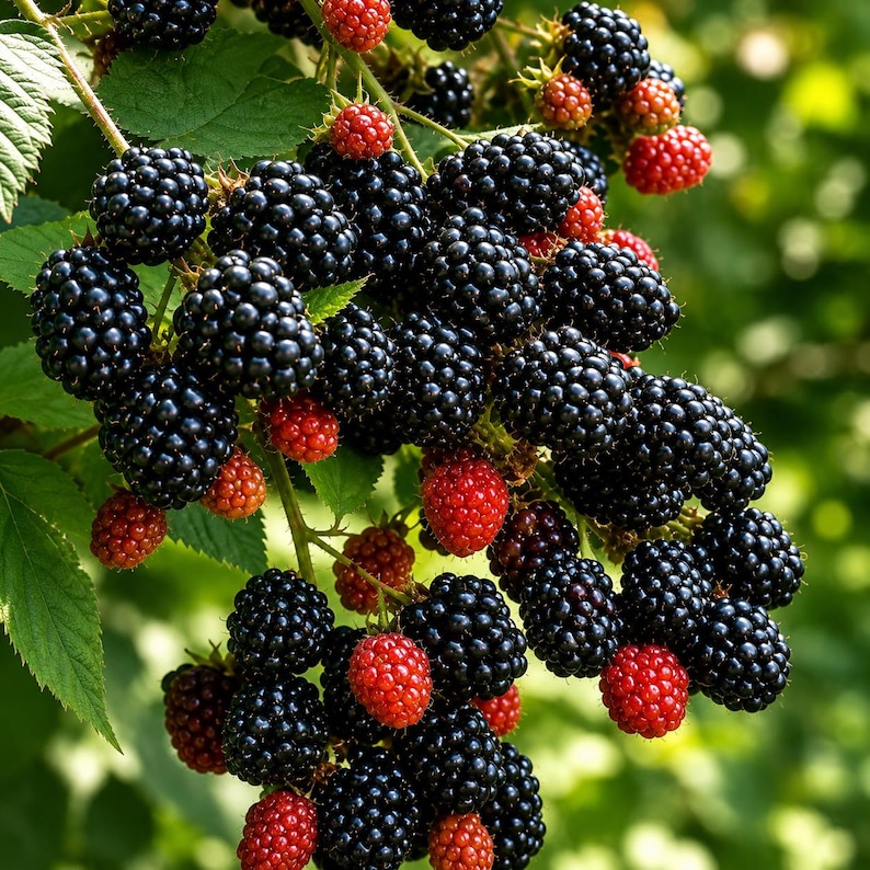 Prime-Ark Freedom Blackberry (1) Thornless Starter Plug Rubus 'Prime-Ark Freedom'