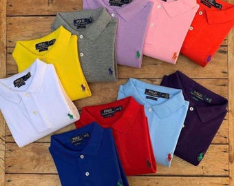Polo Ralph Lauren Men's Iconic Mesh Polo Shirt – Classic Fit Short Sleeve Cotton Pique