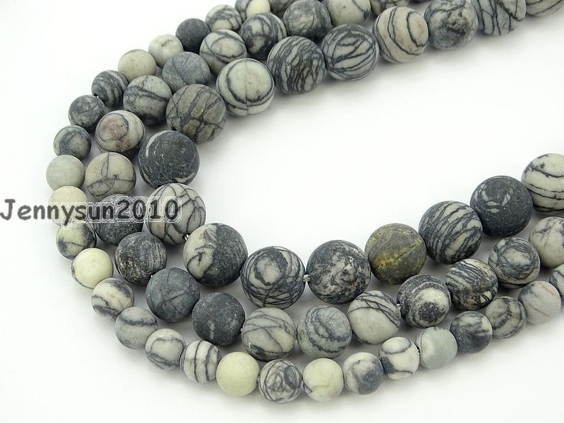 10MM BLUE AGATE GEMSTONE SPIDER WEB BLUE FACETED ROUND 10MM LOOSE BEADS 15/"