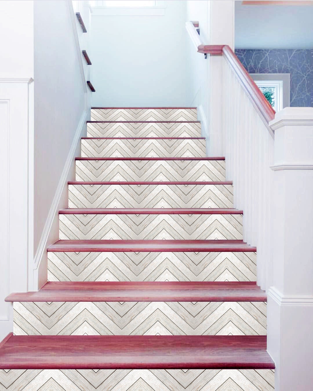 Light Wood Stair Riser, Window Sill, Tile Stickers 7 Inch X 36 Inch ...