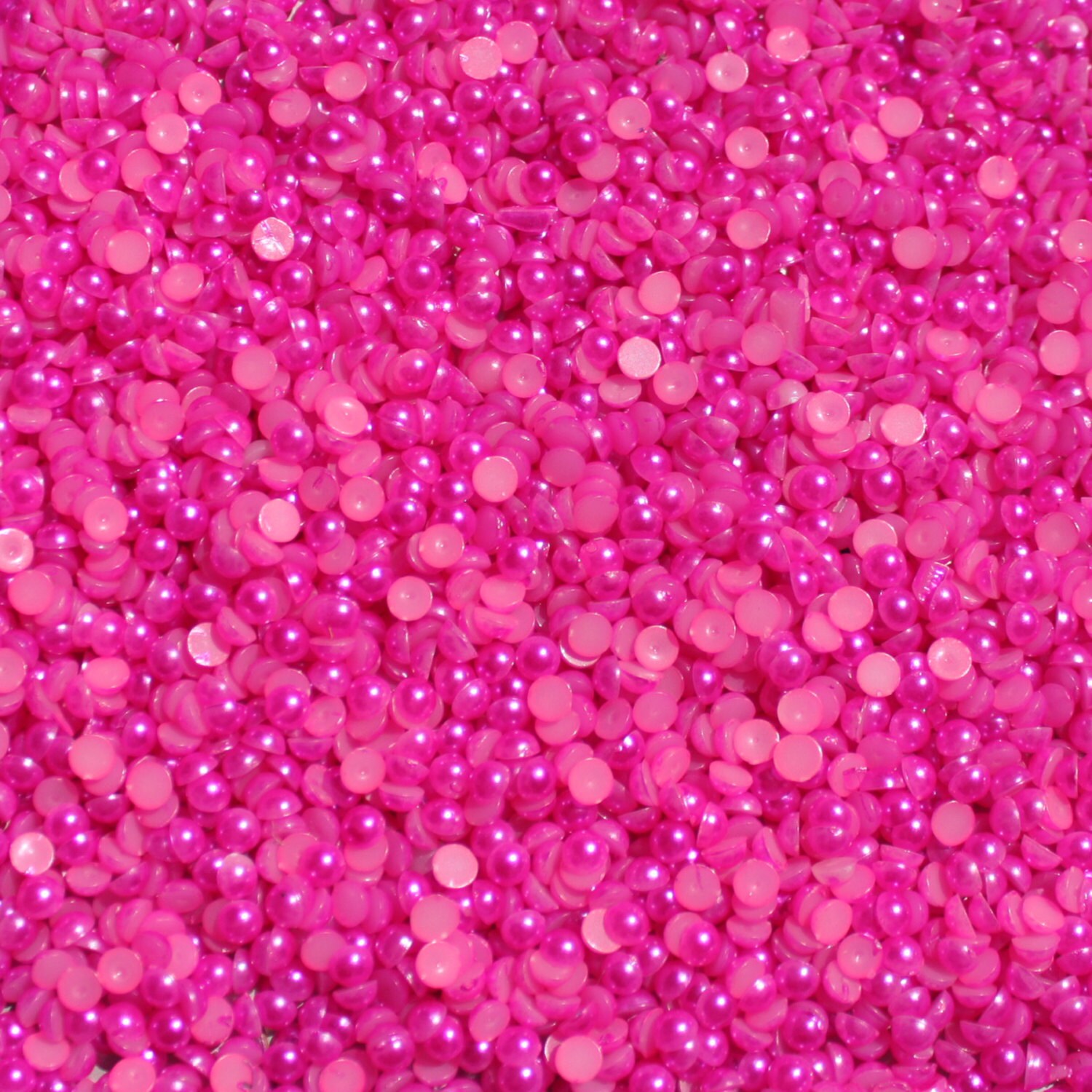 Hot Pink Flatback Pearls and Rhinestones for Crafts Clothes Nails with  Clear Glue, Half Pearls Flat Back Rinestones for Shoes Fabric Clothing,  Flat Back ab Crys…