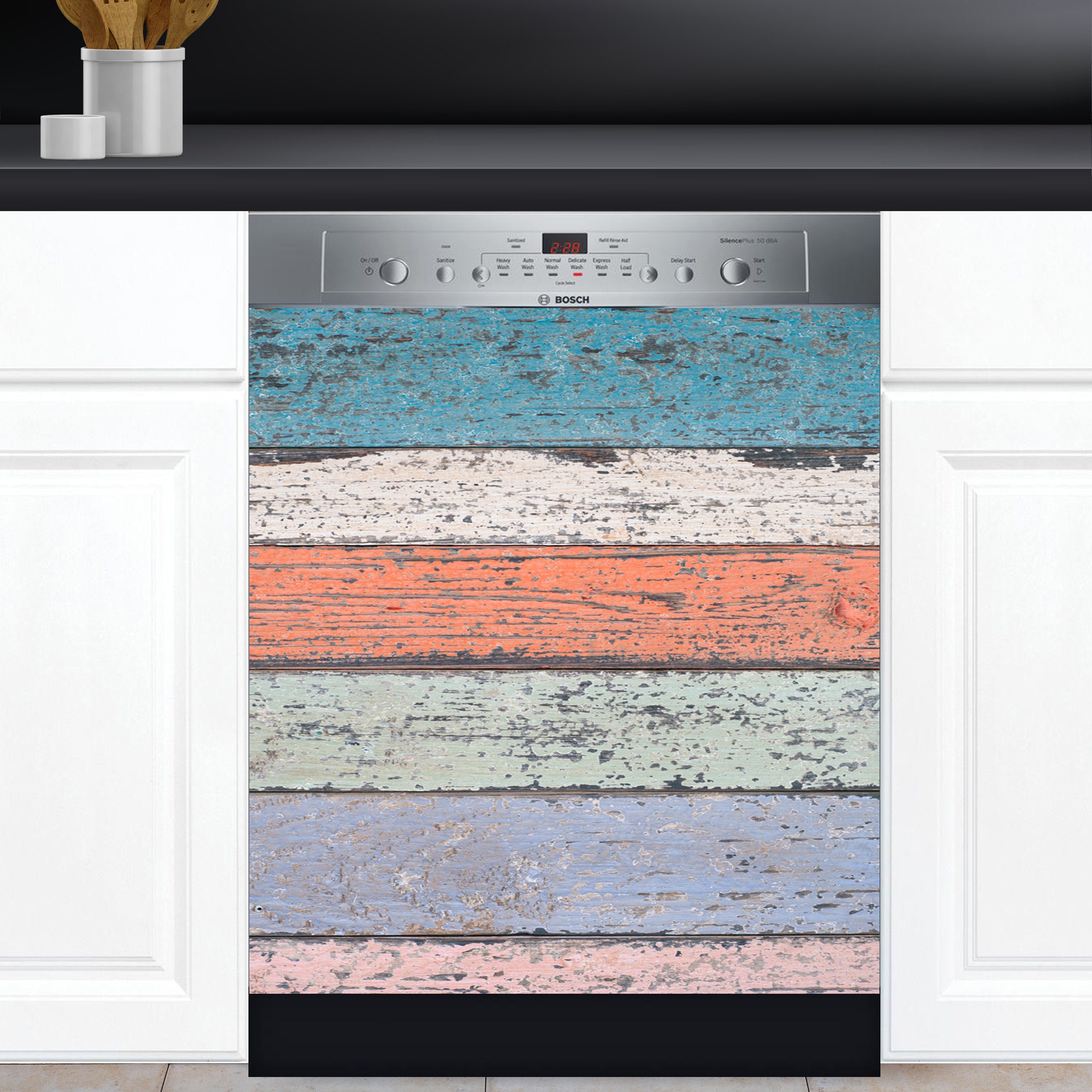 Dishwasher Cover Choose Or Vinyl Decal Sticker Pastel Etsy