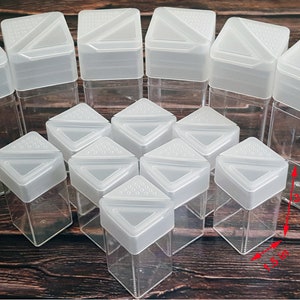 20 Empty Glitter Shakers Bottles Choose Size From The Menu Small or Large