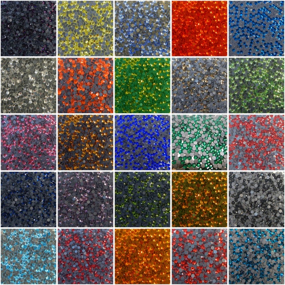 thumbnail image 2 of Hotfix DMC Rhinestones - Choose Your Color & Size: SS6, SS8, SS10, SS16, SS20, SS30 2 of 12