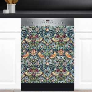 EZ FAUX DECOR Update Dishwasher Refrigerator Appliance Door Panel Cover  Peel and Stick Self Adhesive Stainless Steel Contact Paper Vinyl Film Not  Paint - EzFaux Décor LLC ®