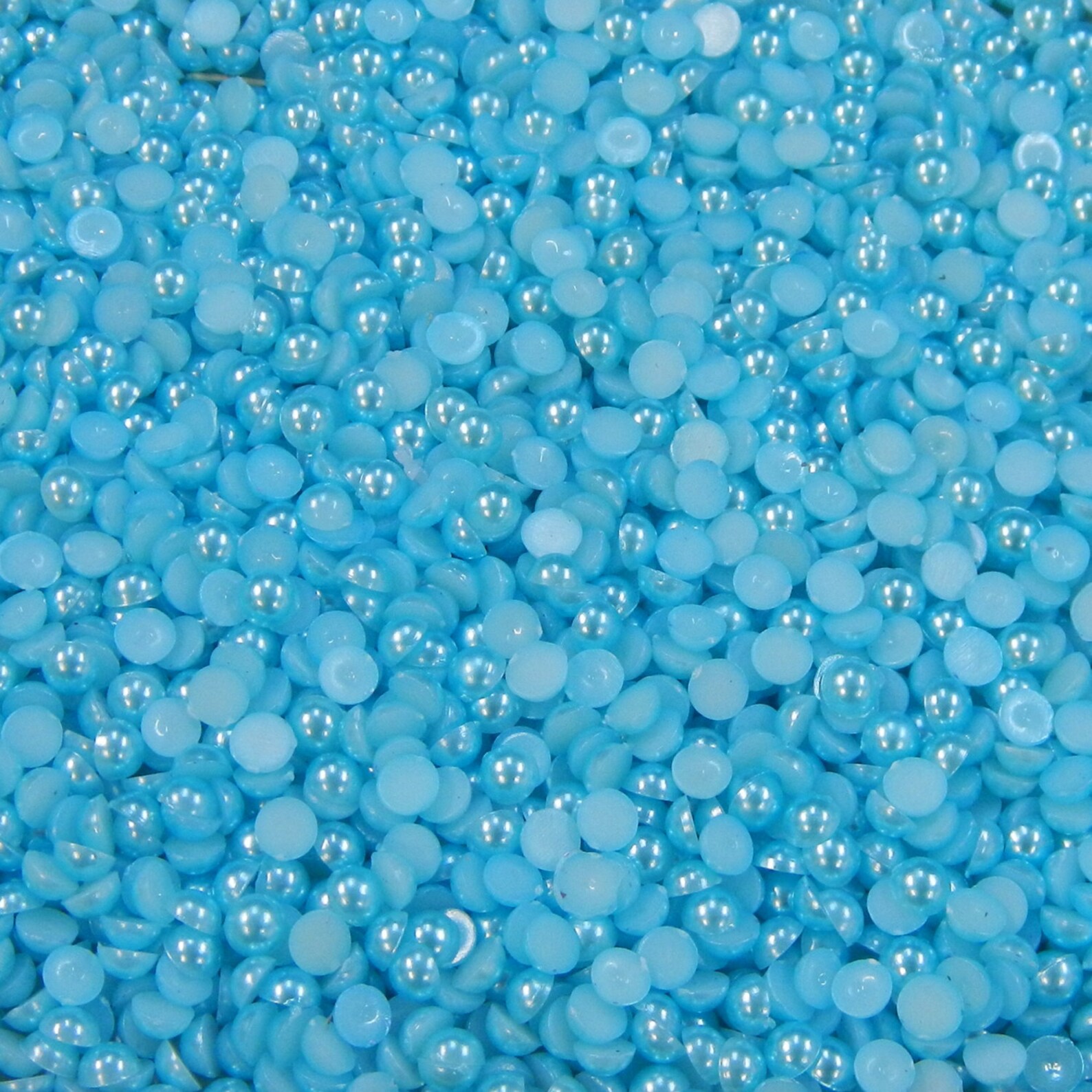 1000 Mariner Half Pearl Beads Flat Back Craft Scrapbooking Etsy