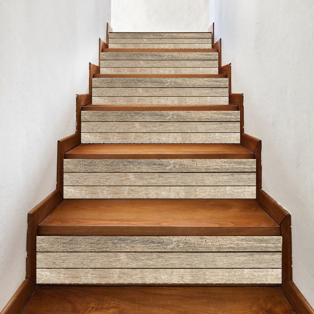 Thin Riser For Window Light Brown Wood Stair Riser, Window Sill, Tile Stickers 7 Inch X 36 ...
