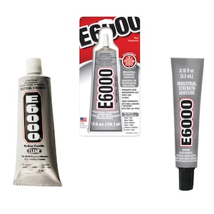 E6000 Industrial Strength Glue Adhesive Permanent Bond Multi Purpose Choose Size From The Menu
