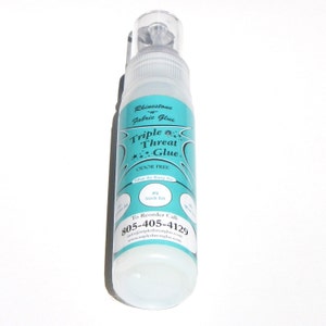 TripleThreat Glue 4 oz Rhinestones And Fabric Adhesive