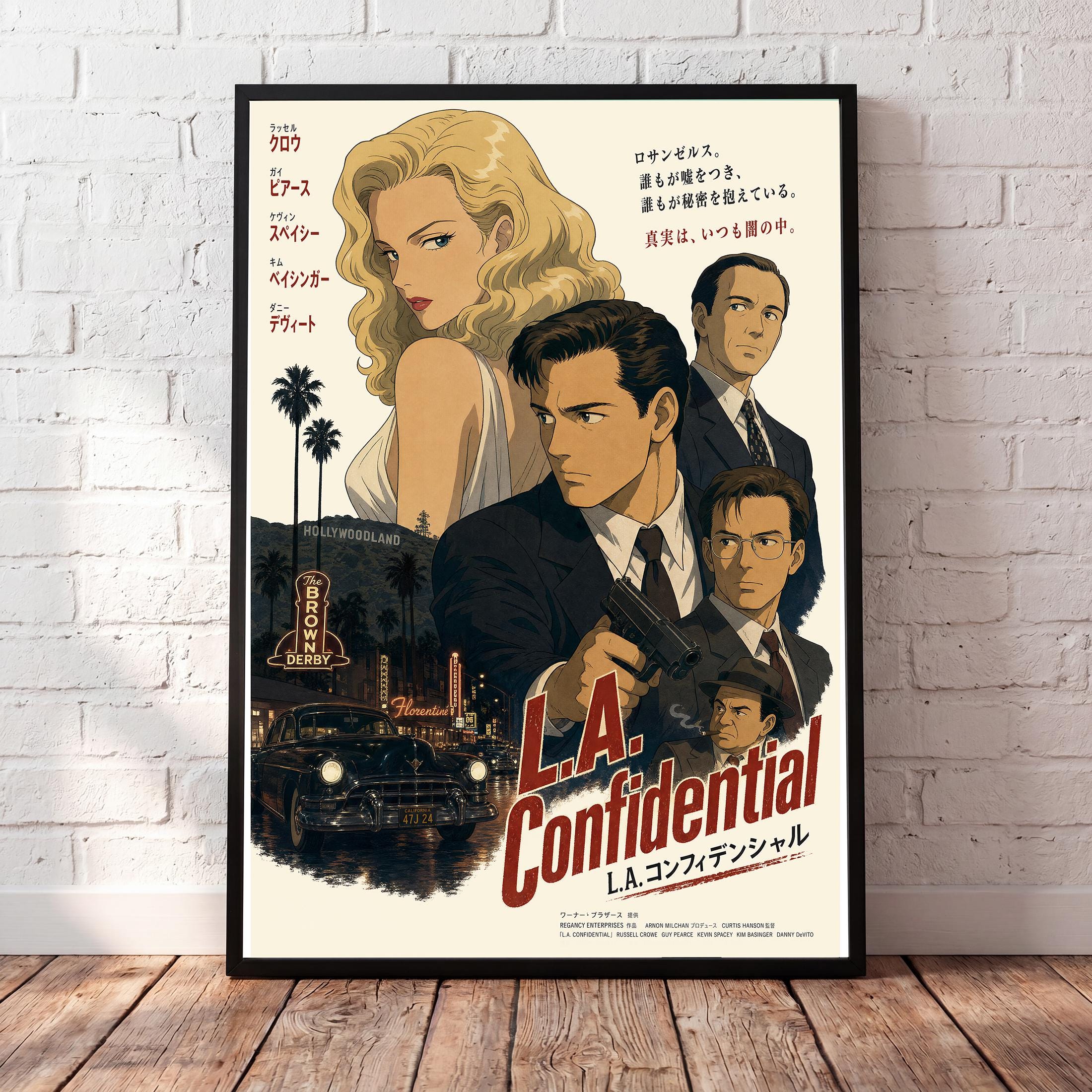 La Confidential Poster - Etsy