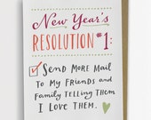 New Year's Resolution #1 Card by Emily McDowell Studio