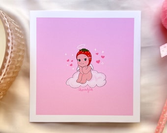Sonny Angel Strawberry Art Print