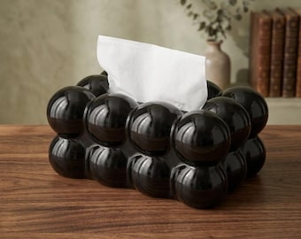 Housse de boîte de mouchoirs en papier bulle pour décoration d'intérieur moderne