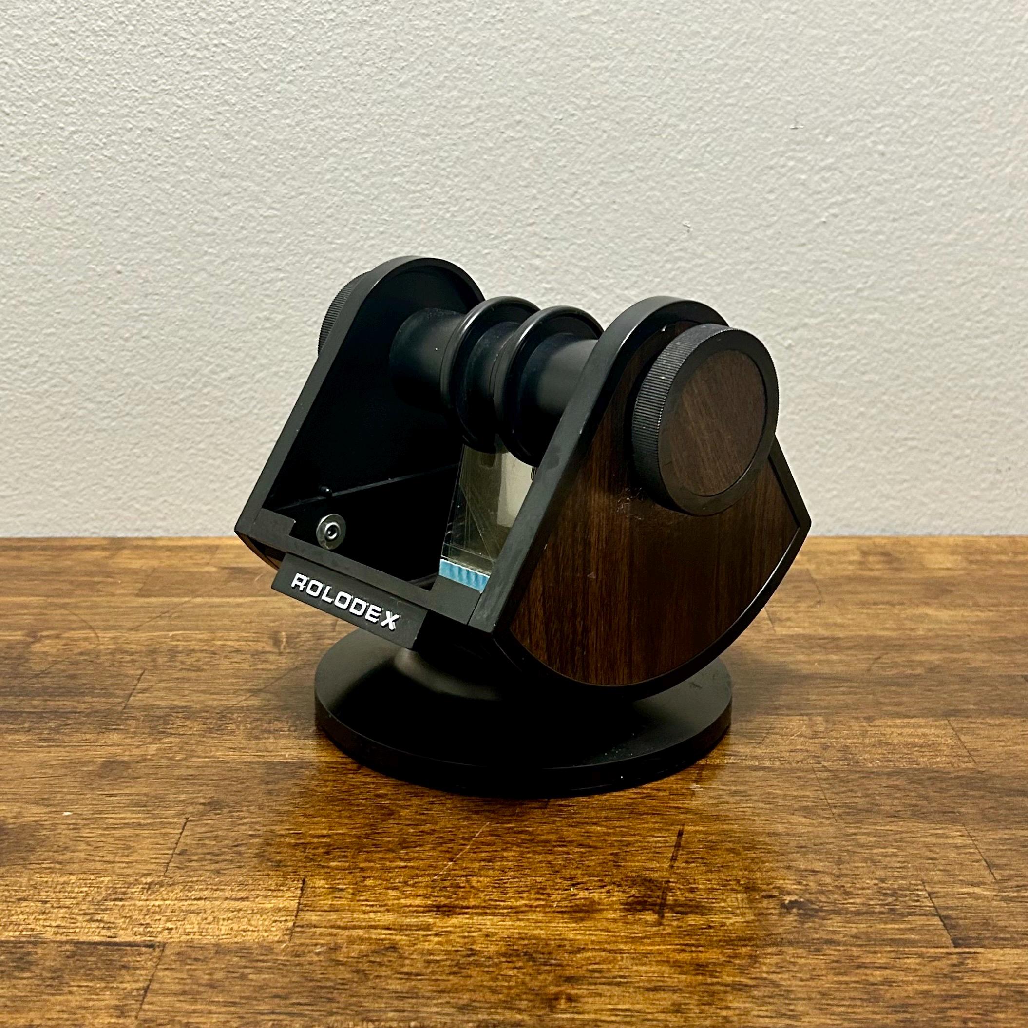Vintage Rolodex Swivel File SW-24, 1980s Mod Turnstile Card Organizer ...