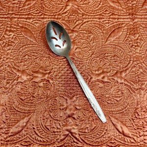 Imperial Vintage Sauce Spoon, Rosemere Floral Pierced Slotted Spoon Replacement