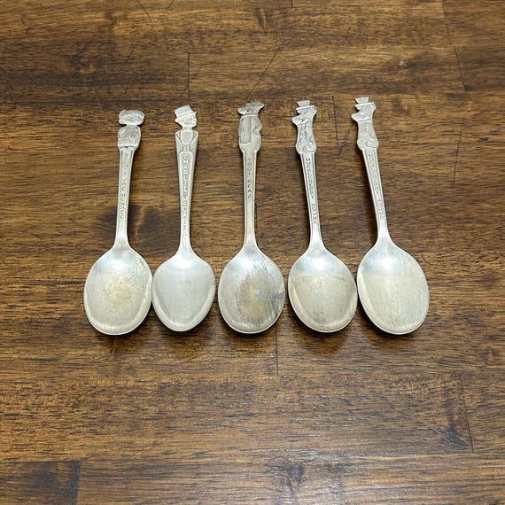 Vintage Yogi Bear Kellogg's Silverplated Souvenir Spoon | Hanna