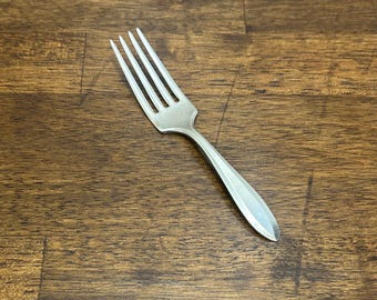 Vintage Oneida Patrician Baby Fork, 1914 Silverplate Child’s Flatware, Replacement Toddler Fork