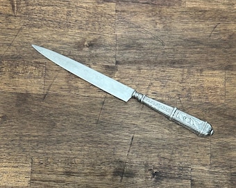 La Movediza Exquisite Gaucho Knife Argentina Silver From the
