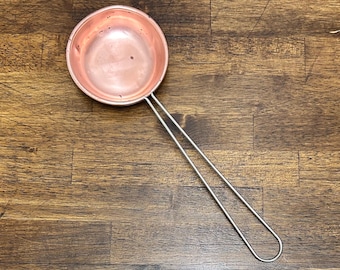 Koperen pollepel voor Koreaanse dalgona-snoepmaker