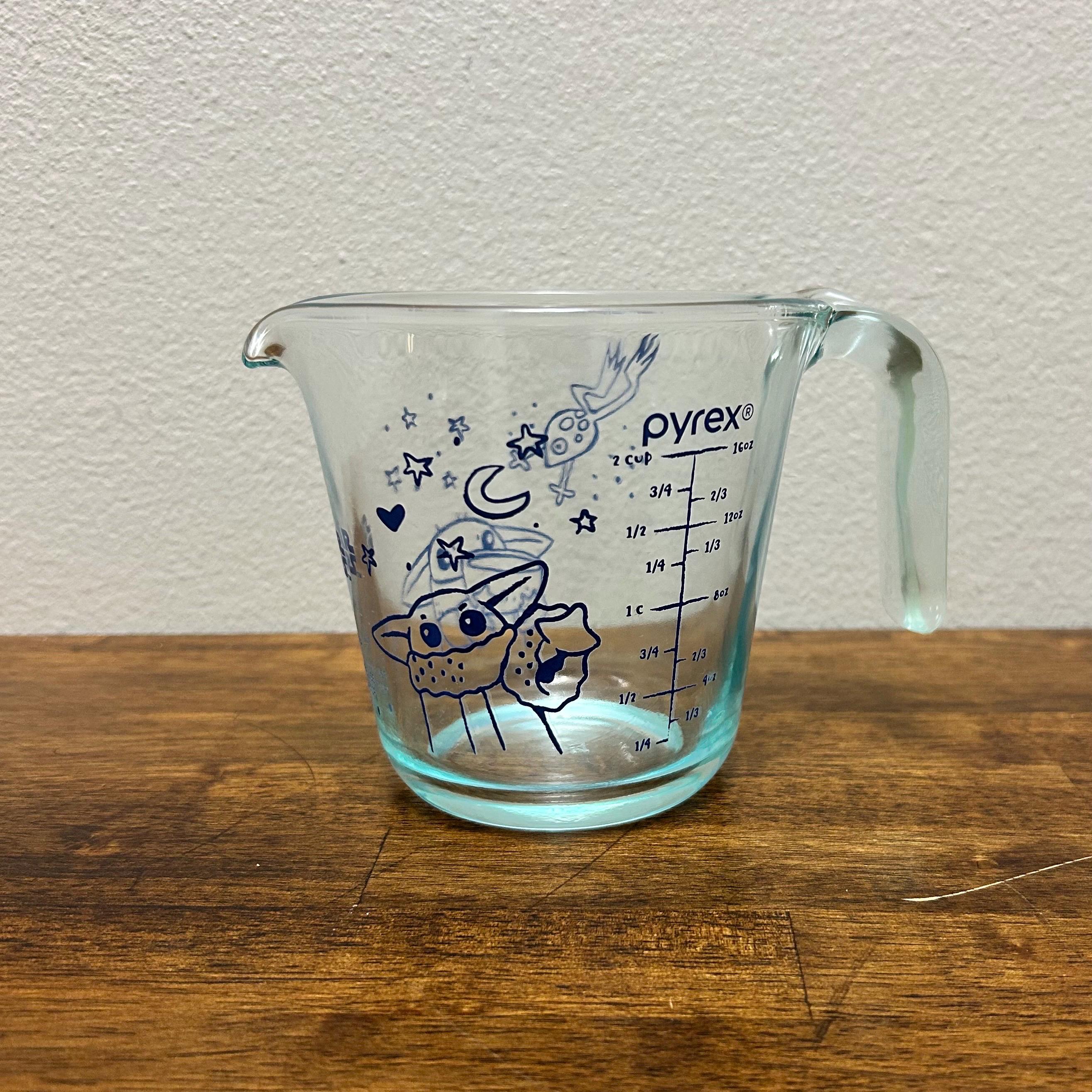 Blue Pyrex Measuring Cup - Etsy