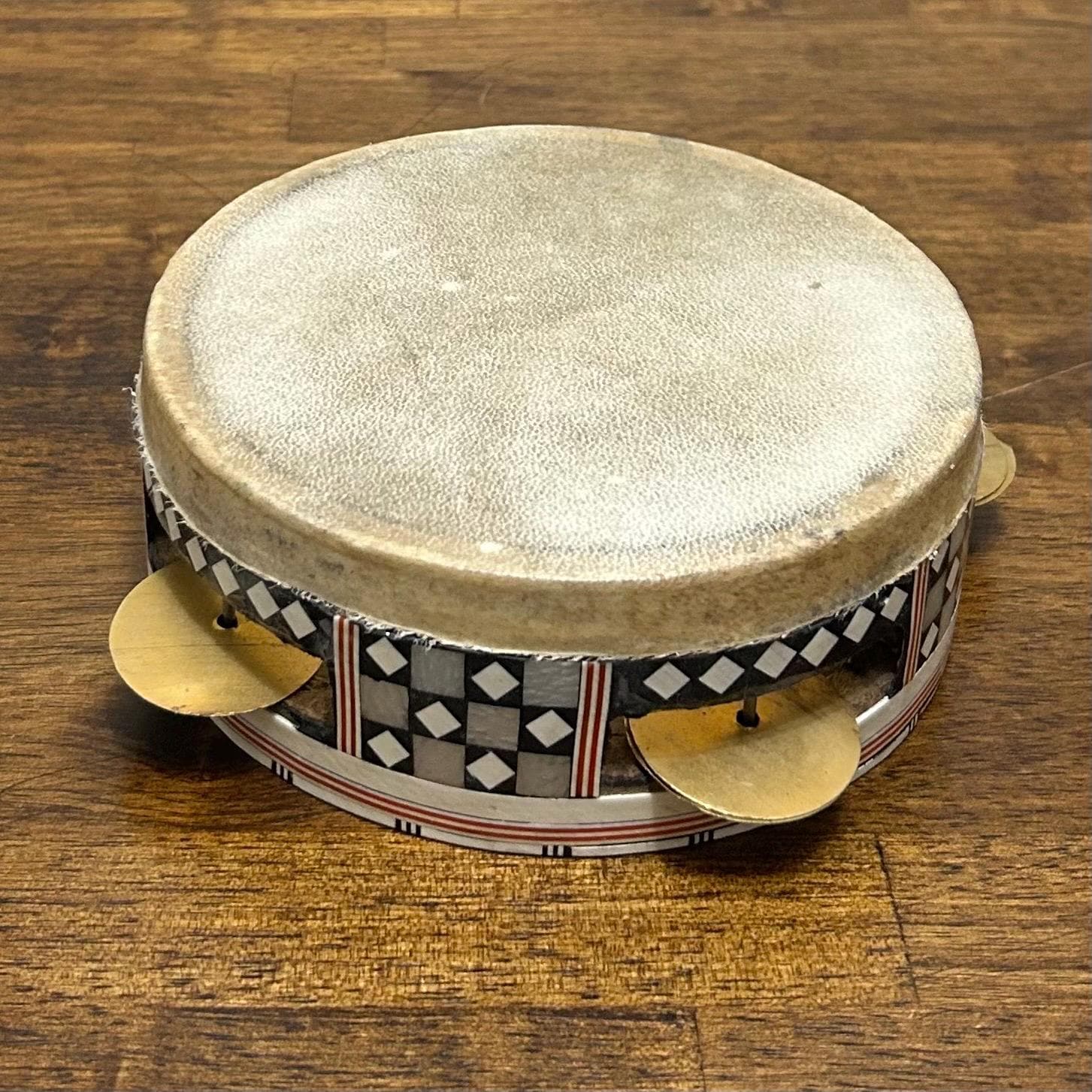Vintage Tambourine - Etsy
