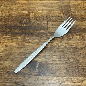 Oneida Will O’ Wisp Dinner Fork, Stainless Flatware Replacement, Discontinued 1978 Pattern, Heirloom Collection
