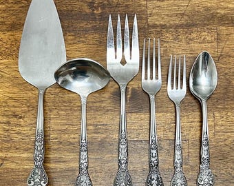 Vintage MSI Versailles Stainless Steel Fork Spoon Ladle or Pie Server, Japan, Sold Individually