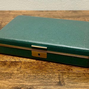 teal cigarette box Navajo Silver Case with Turquoise Navajo Silver Cigarette Case with