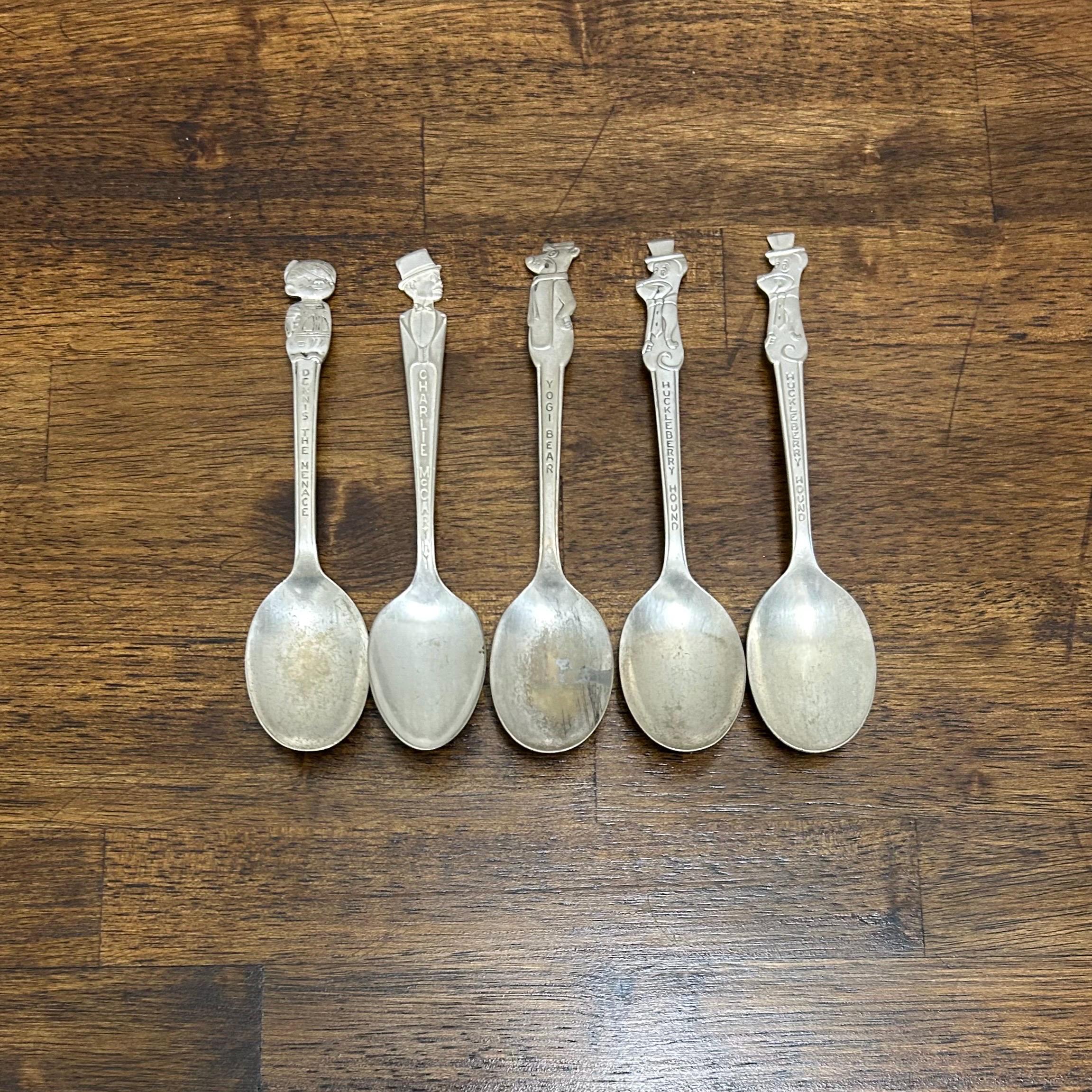 Vintage Yogi Bear Kellogg's Silverplated Souvenir Spoon | Hanna