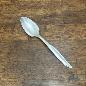 International Silver Vintage Silverplate Sweep Grapefruit Spoon, Replacement Flatware