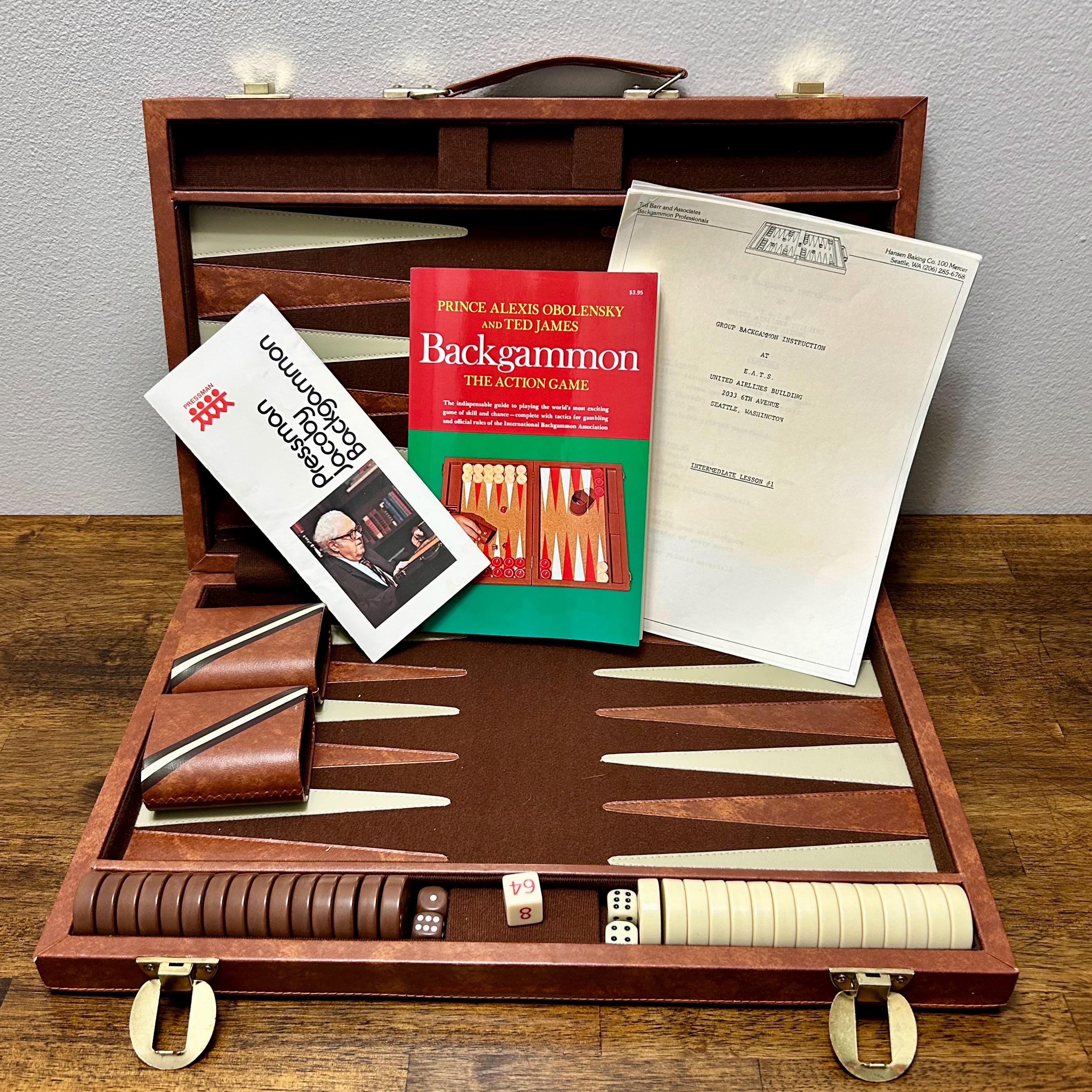 Jeu de backgammon vintage - France