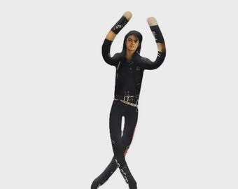 Anime Michael Jackson inspired Cosplay Plush Stuffed Figure Soft Doll Room Decor Collectible Gift for Fans Home Decoration UK