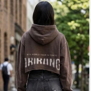 Bts Arirang Sweatshirt Cropped Hoodie - Etsy