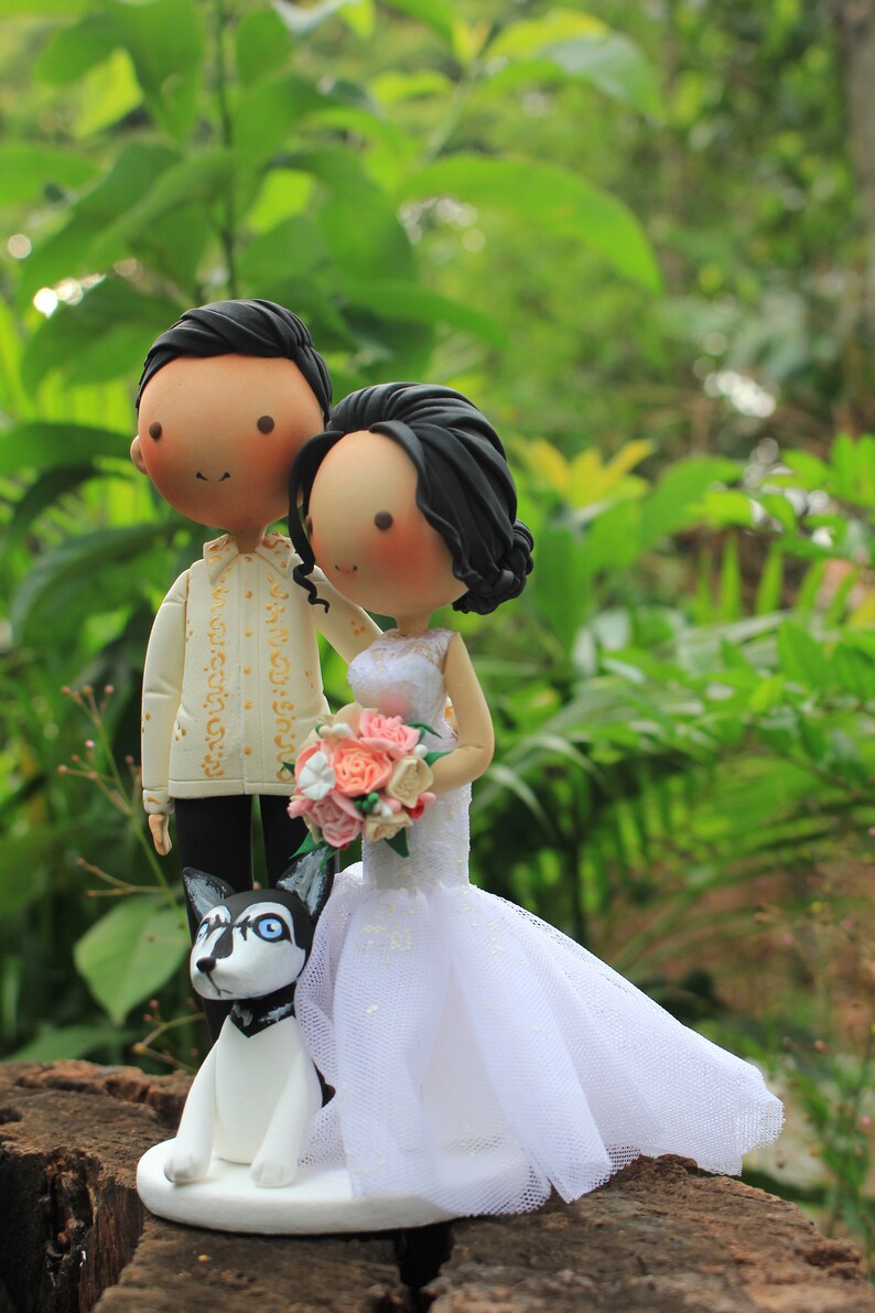 Wedding Cake Topper Barong Philippine Wedding Topper Etsy