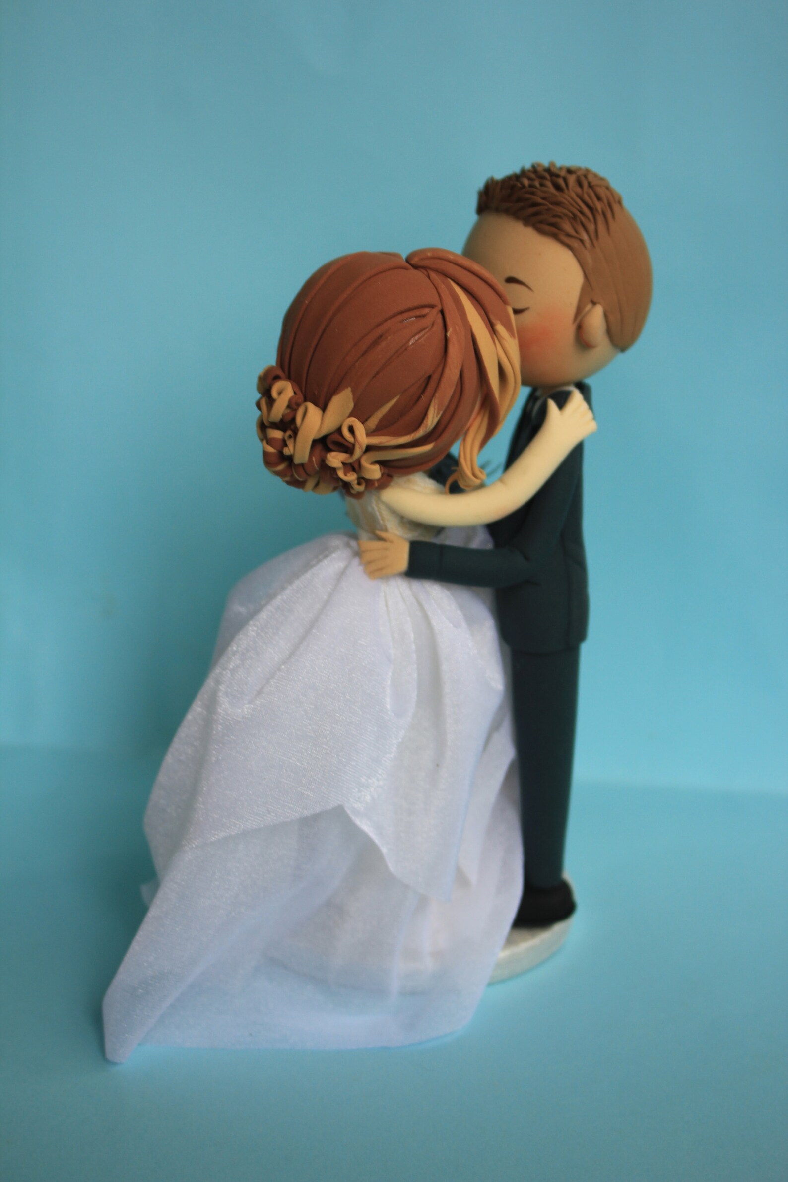 Kissing Wedding Cake Topper Wedding Cake Topper With Pet Etsy