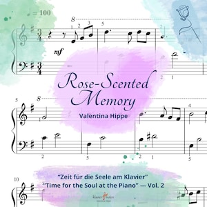 Rose-Scented Memory — Original Piano Sheet Music (PDF) | Intermediate Level