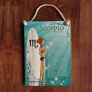 Scorpio Surf Zodiac Sign - Astrology Signs