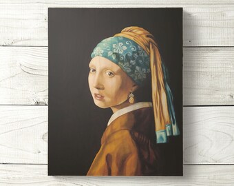 Girl With Pineapple Earring - Hawaiian-style makeover, 8x10