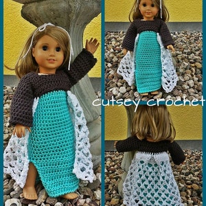 American Girl Fantasy Princess Dress ***Pattern Only***