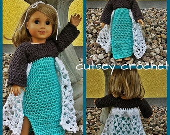 Robe de princesse fantaisie American Girl ***Modèle uniquement***