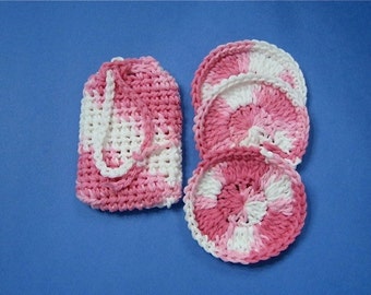 Crochet Pattern Soap Saver and Facial Scrubbies - Digital Download