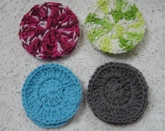 Car Cup Holder Coasters - Cotton - Set of 2 - Washable Bottle Coasters