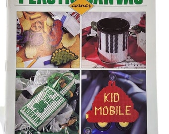 Vintage Plastic Canvas Corner Magazine - March 1995