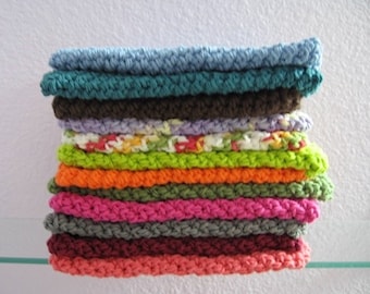 Pot Holders Cotton Double Thick Hot pads, Table Trivet - Pick your color