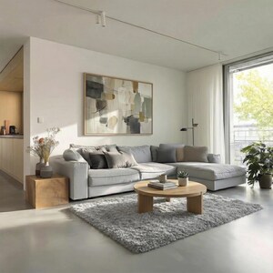 Shaggy Rug Cascade Light Gray, 6cm High Pile – 120x400cm, 150x290cm, 200x200cm, 190x210cm, 170x180cm