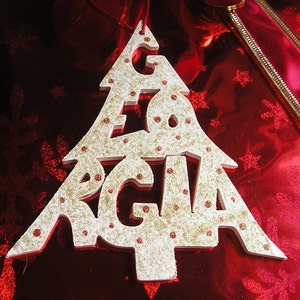 Georgia ornament, tree shaped image 2