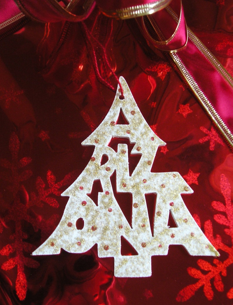 Arizona ornament, tree shaped image 3