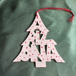 Arizona ornament, tree shaped image 1